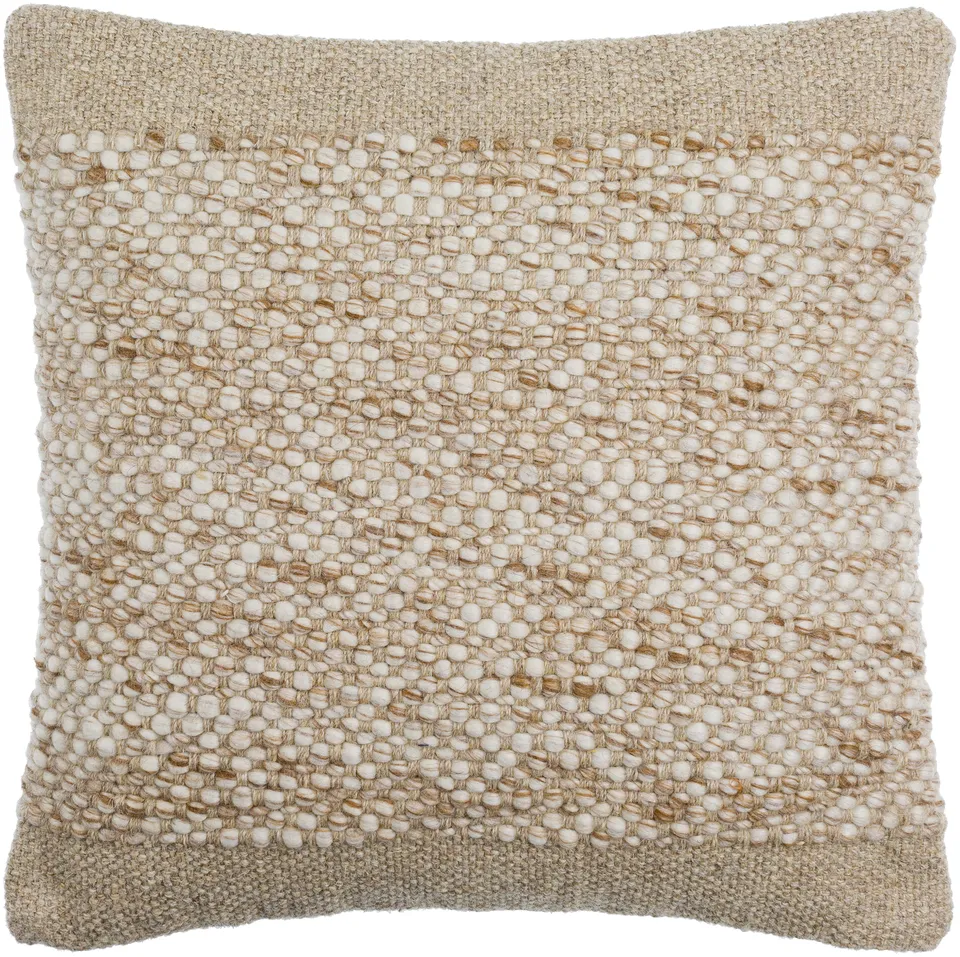 Rukmini RKI-002 20"L x 20"W Down Filled Pillow