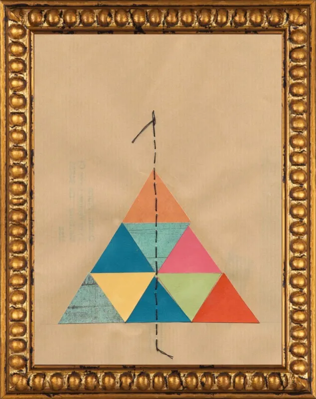 Pyramid Series 1 by Jan Weiss for Artfully Walls