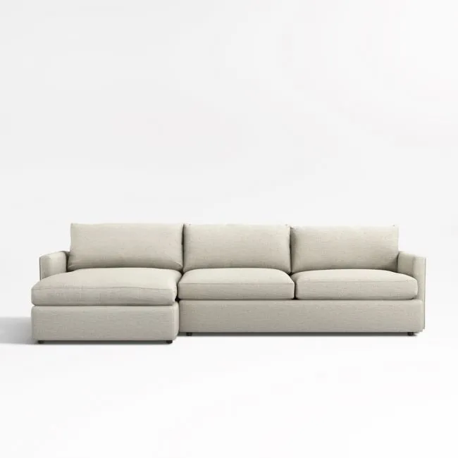 Lounge 2-Piece Sectional Sofa with Chaise Lounge