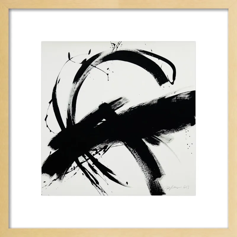 B + W #1 by Jill Sykes for Artfully Walls
