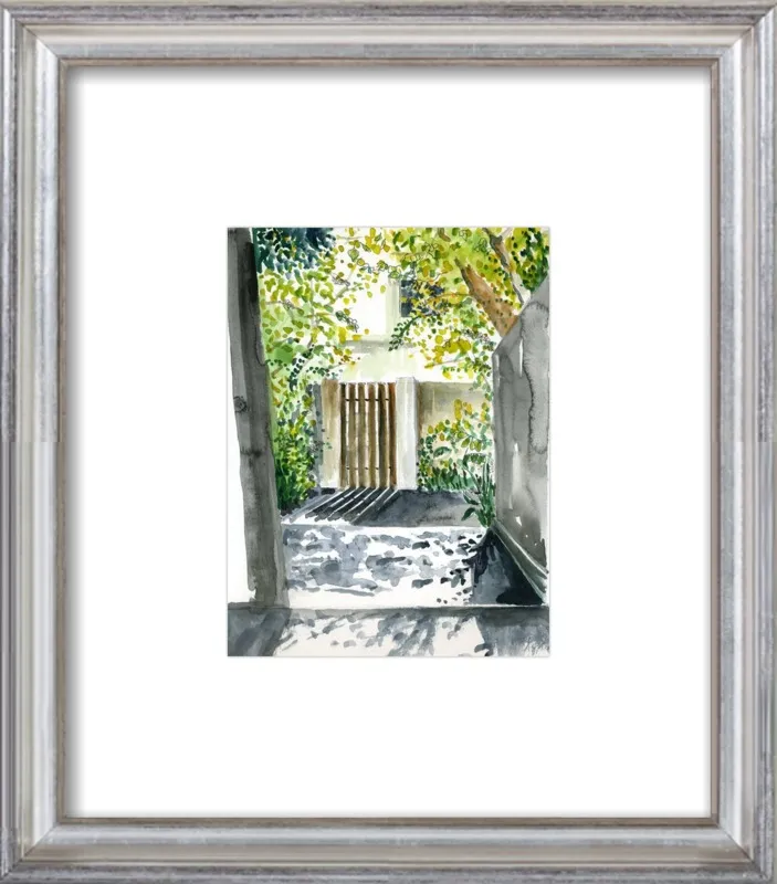 Garden Gate by Miri Eshet for Artfully Walls