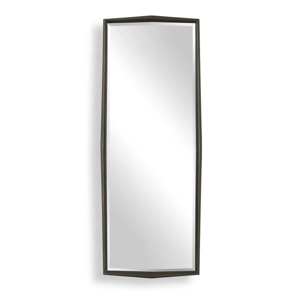On Point Tall Bronze Mirror