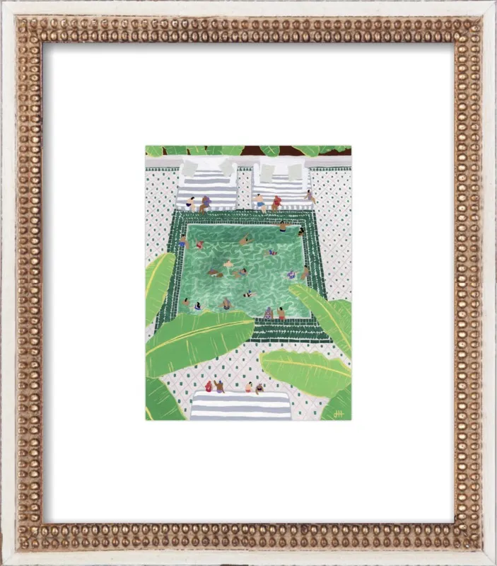 Green Riad by Joanne Ho for Artfully Walls
