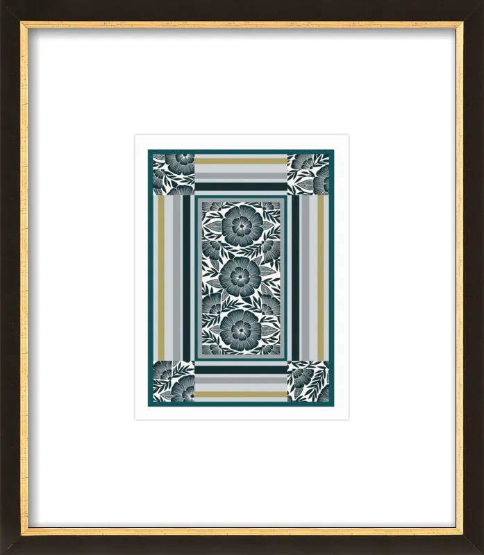 Botanical Frame 1 by Katharine Watson for Artfully Walls