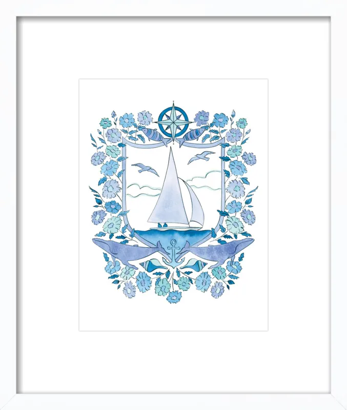 Setting Sail by Rachel Rogers for Artfully Walls