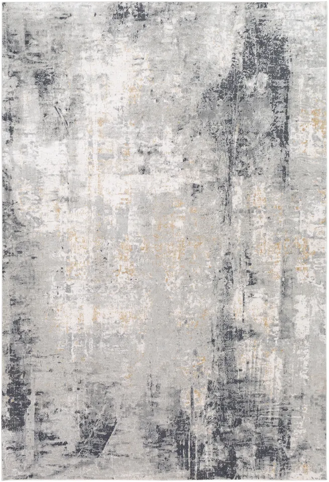 Milano Gray Indoor 6'9" x 9'6" Machine Woven Rug
