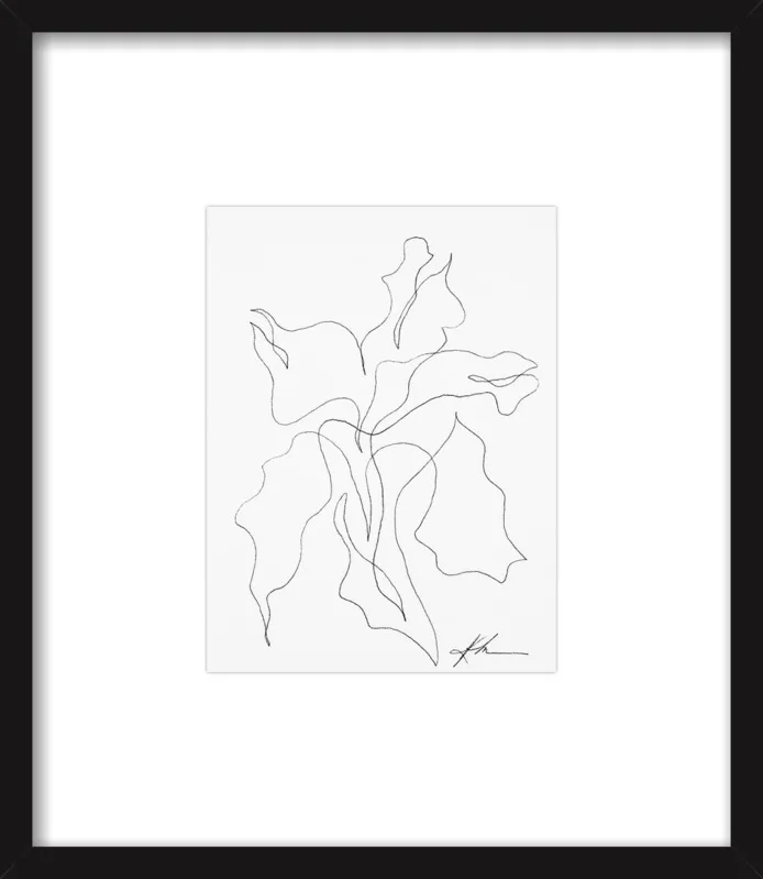 Ink Botanical 1 by Kellie Lawler for Artfully Walls