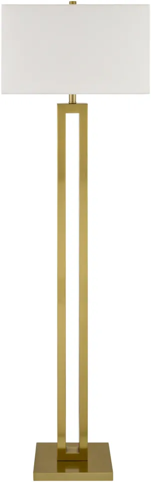 Kirrama  Metallic 63"H x 11"W x 11"D Accent Floor Lamp