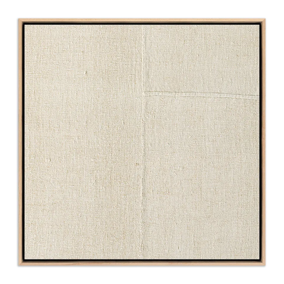 Beige No. 1 by Karen Covey - Vertical Grain White Oak Floater