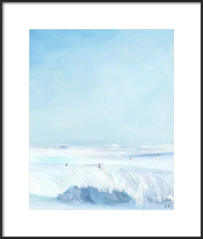 Wave Riders  by Caroline Chriss  for Artfully Walls