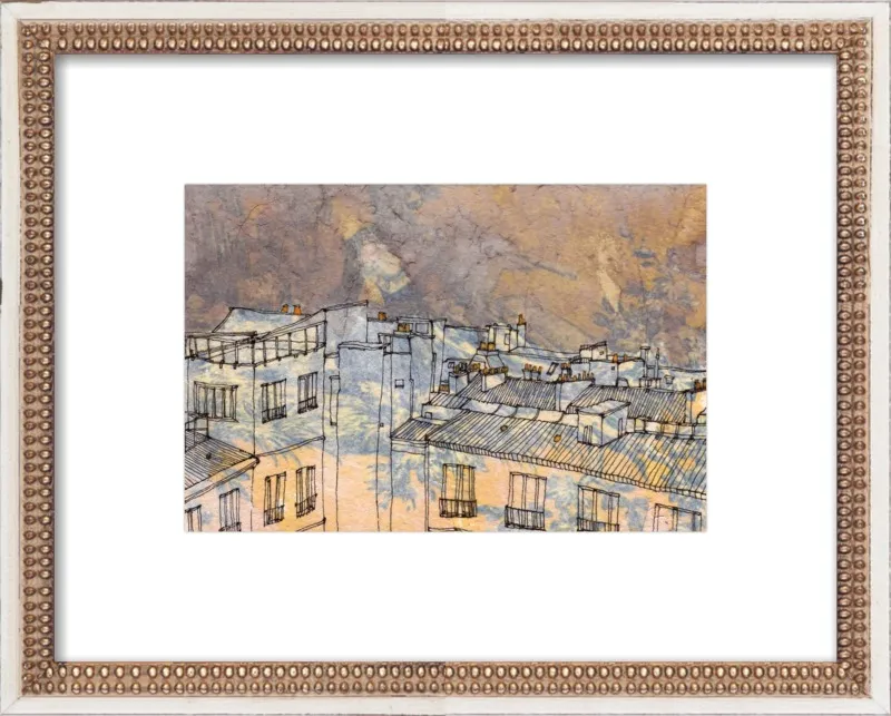 Jane & Serge in Paris by Misato Suzuki for Artfully Walls