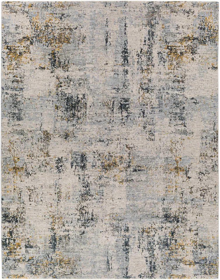 Laila Beige Indoor 7'10" x 10'2" Machine Woven Rug