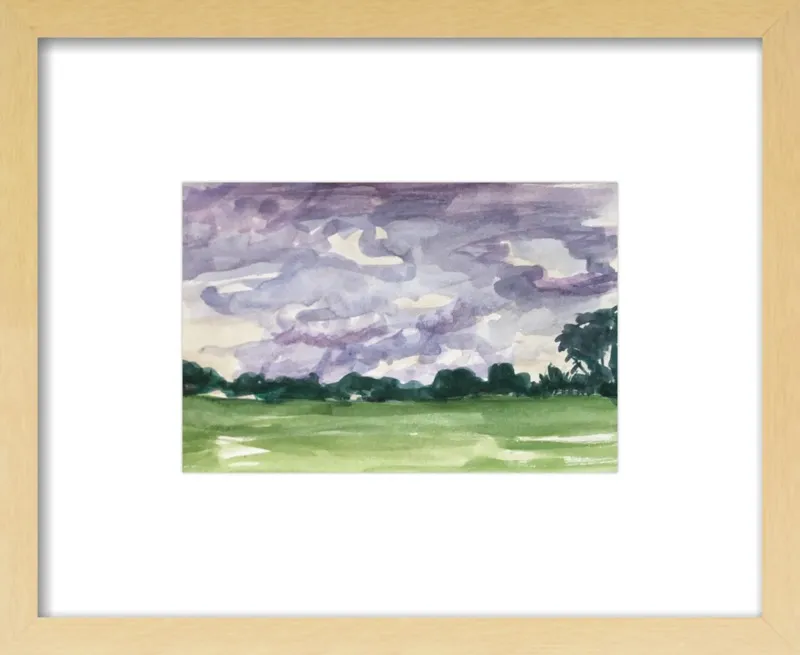 Summer Sky, Late by Megan Williamson for Artfully Walls