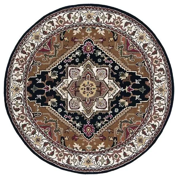 Heritage Row Heriz Medallion Area Rug
