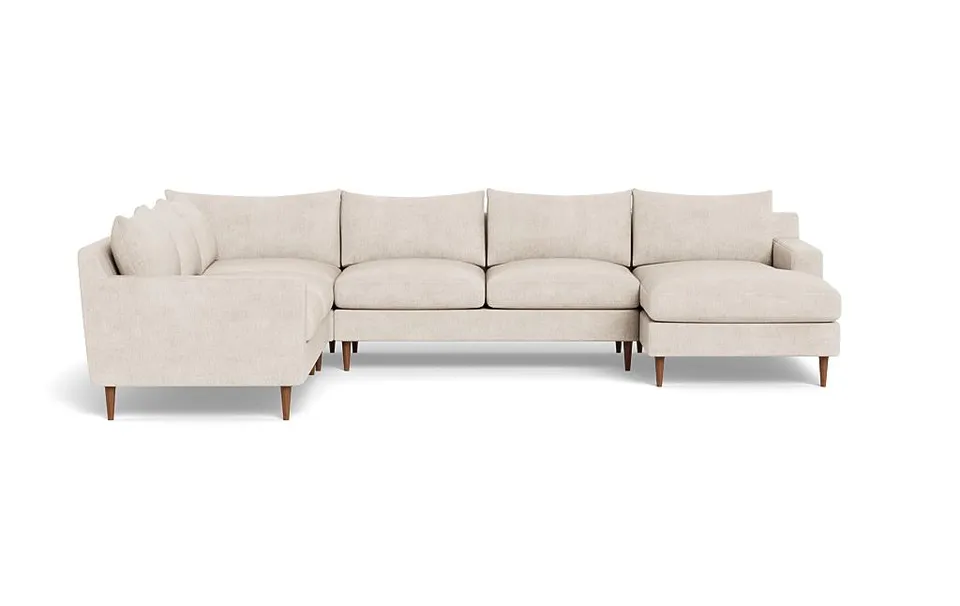 Sloan 4-Piece Corner Sectional Sofa with Right Chaise