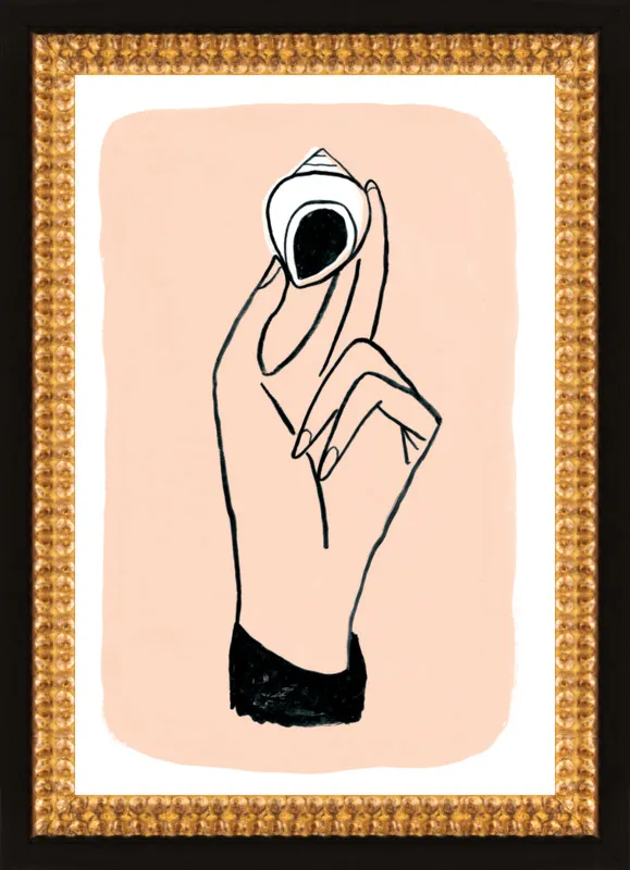My Hand is My Face by Michael Doyle - Apartment On Belmont for Artfully Walls