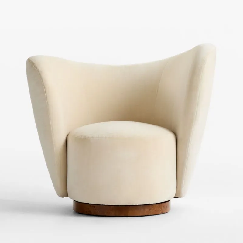 Salon Swivel Accent Chair by Laura Harrier and Tiffany Howell