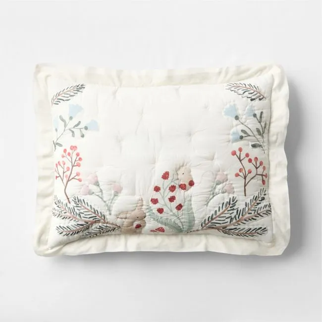 Enchanted Winter Wonderland Kids Pillow Sham