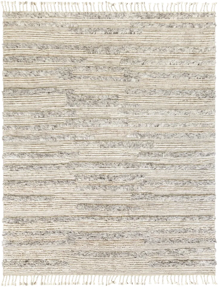 Sahara Beige Indoor 6' x 9' Handmade Rug