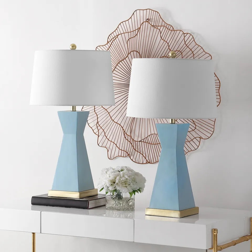 Onder 27" Table Lamp, Set Of 2 - Robins Egg Blue