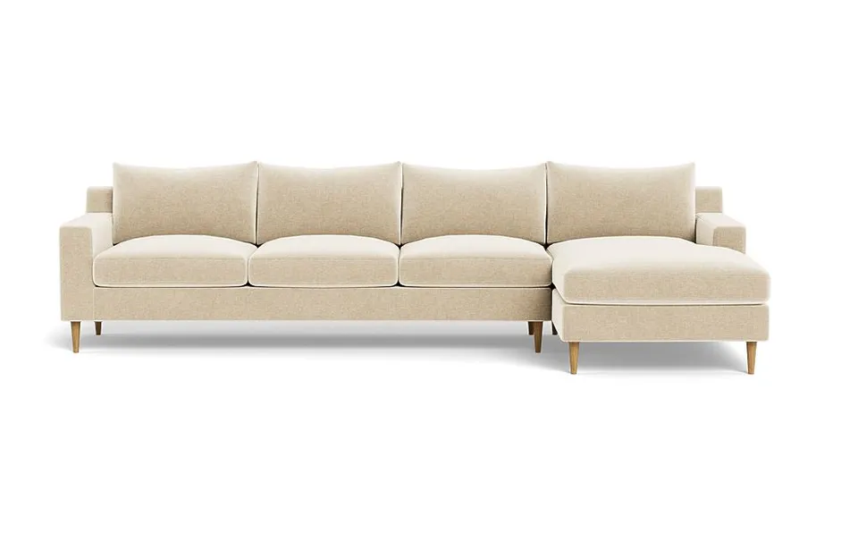 Sloan 4-Seat Right Chaise Sectional