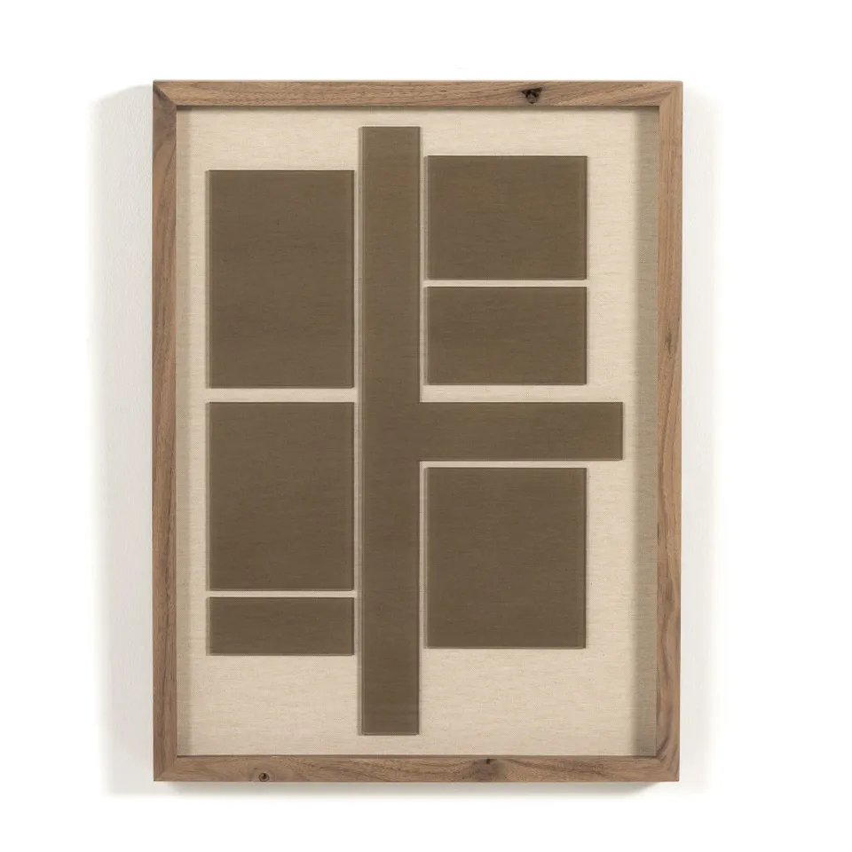 Intersect by FH Art Studio - Rustic 2.5 Walnut