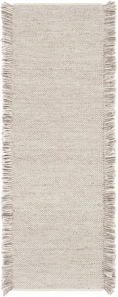 Azalea Beige Indoor 2'6" x 8' Handmade Rug