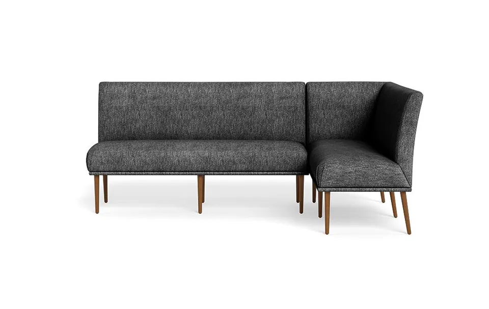 Dorian Upholstered Right Banquette with Tufting Option