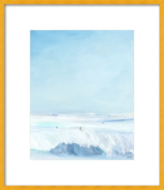 Wave Riders  by Caroline Chriss  for Artfully Walls