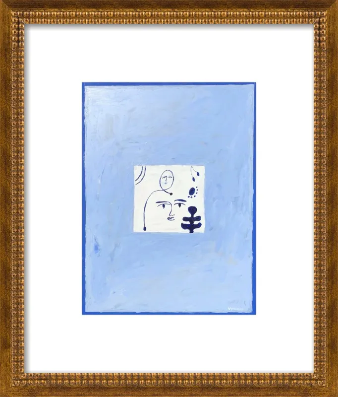 The Blues by Virginia Chamlee for Artfully Walls