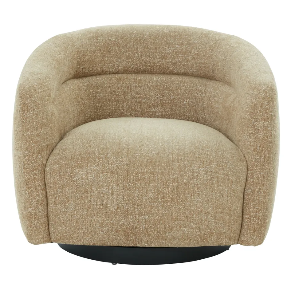 Kellybryn Swivel Chair - Light Brown