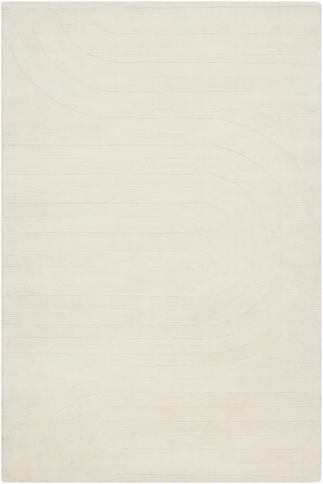 Elissa Beige Indoor 9' x 12' Handmade Rug