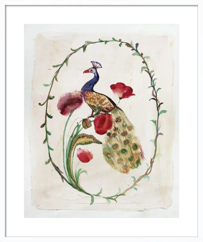 Peacock by Ruti Shaashua for Artfully Walls