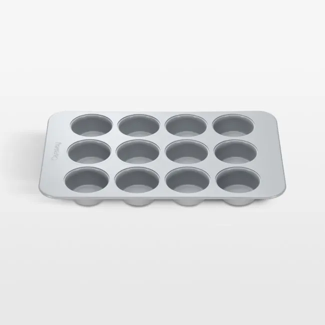 Caraway ® Grey Ceramic Nonstick 12-Cup Muffin Pan