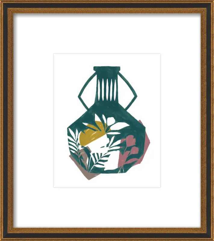 Vase Shapes by Cece Merkle for Artfully Walls