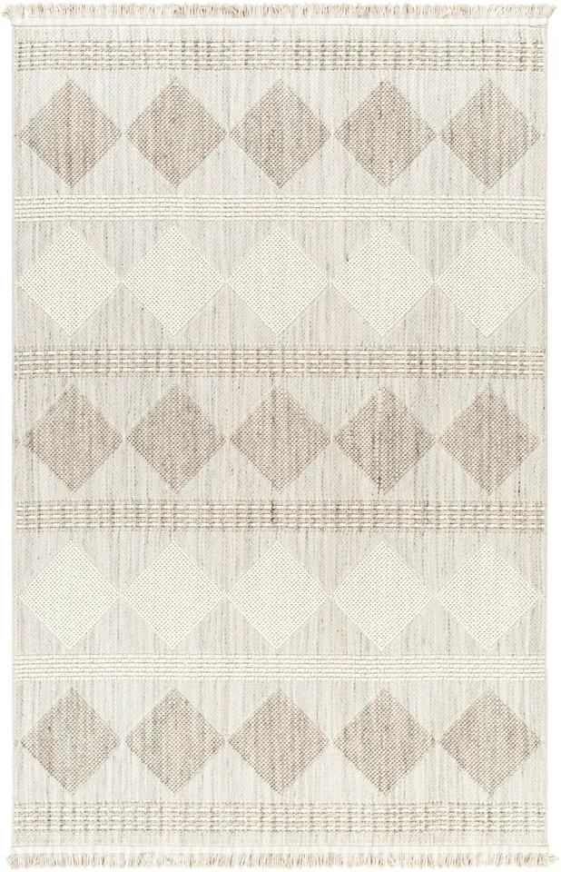 New Delhi Beige Indoor 8'11" x 12' Machine Woven Rug