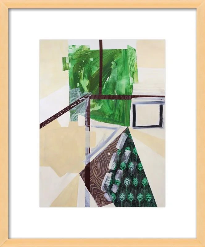 Abstract Study (trail map) by Pamela Staker for Artfully Walls