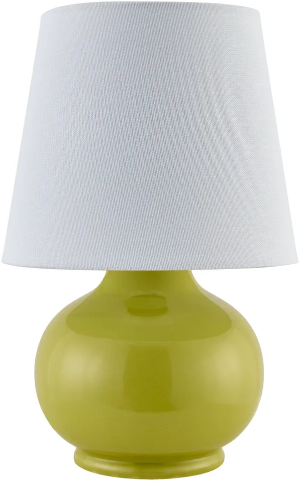 Stella Diminuta  Glazed 13"H x 8"W x 8"D Accent Table Lamp