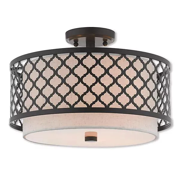 Jordaine Semi Flushmount