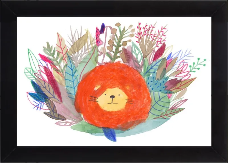 Lion by Marion Barraud for Artfully Walls