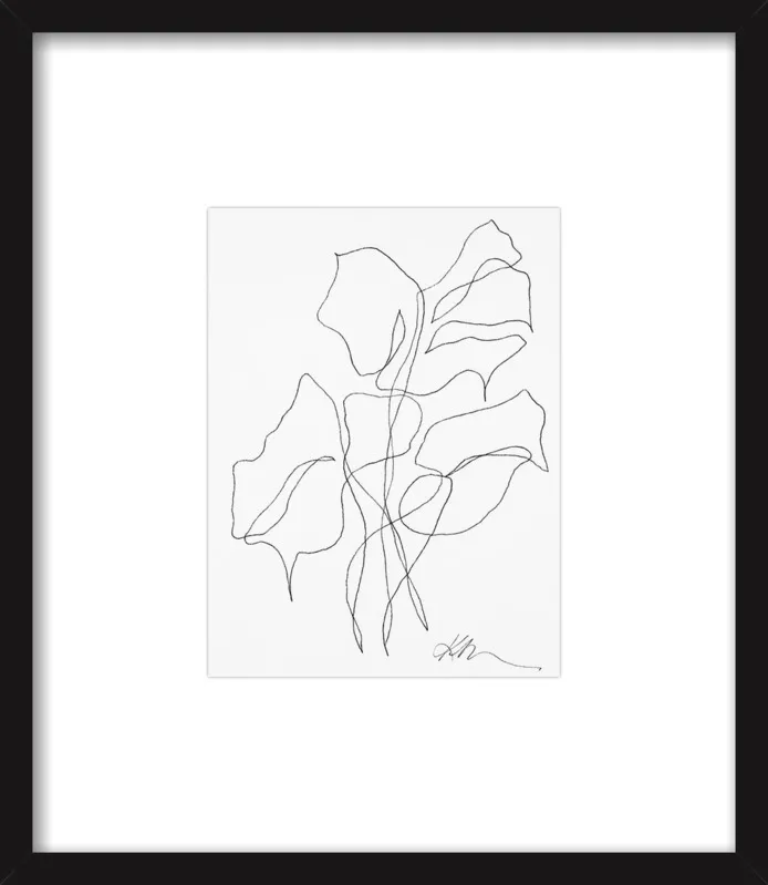 Ink Botanical 3 by Kellie Lawler for Artfully Walls