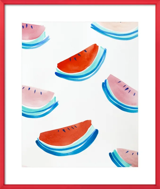 Watermelon by Britt Bass Turner for Artfully Walls