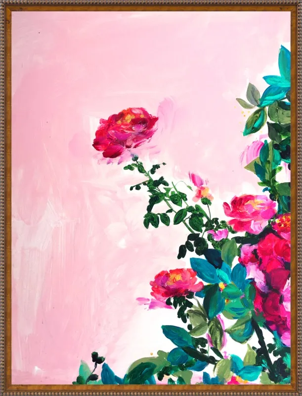 Rose Garden I by Christine Lindstrom for Artfully Walls