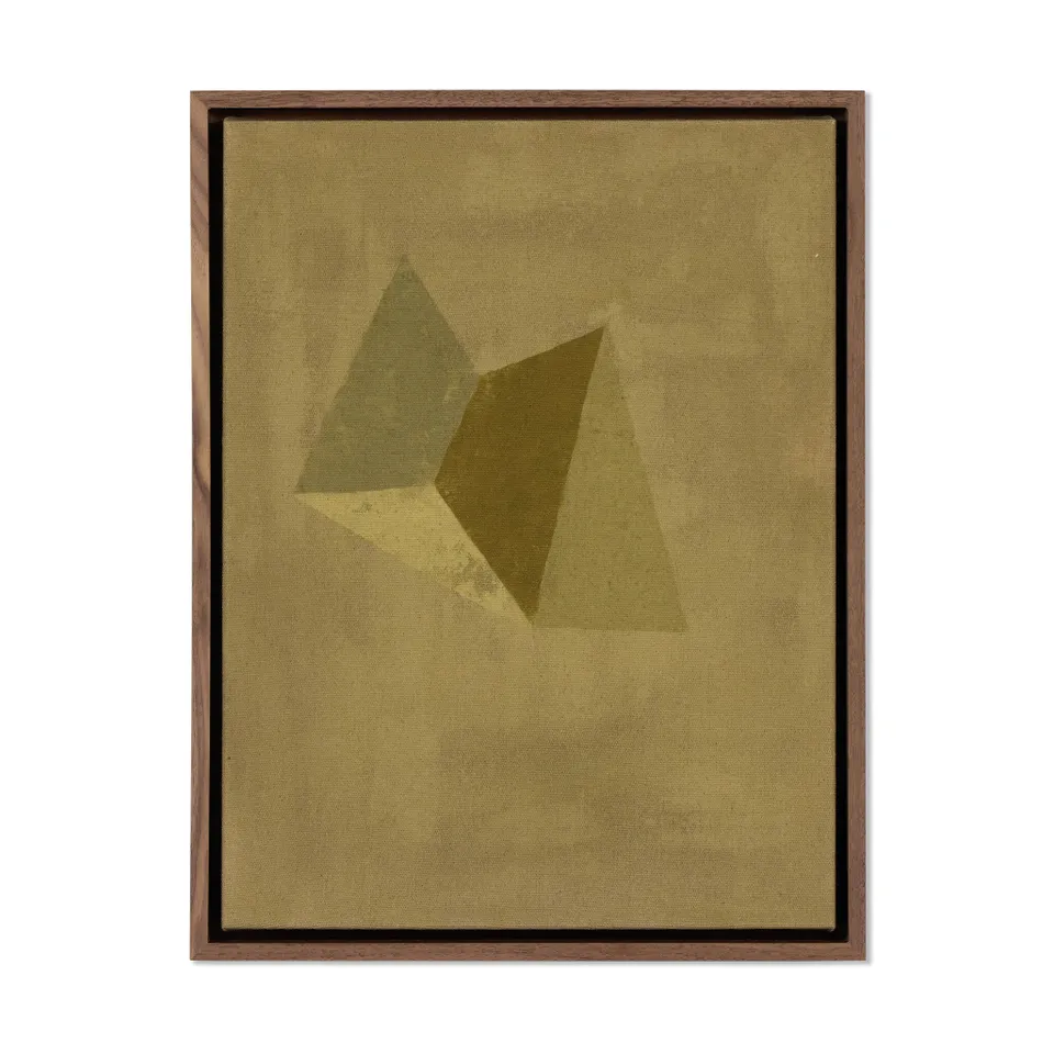 Constellation IX by Reese Truesdell - Rustic Walnut Floater