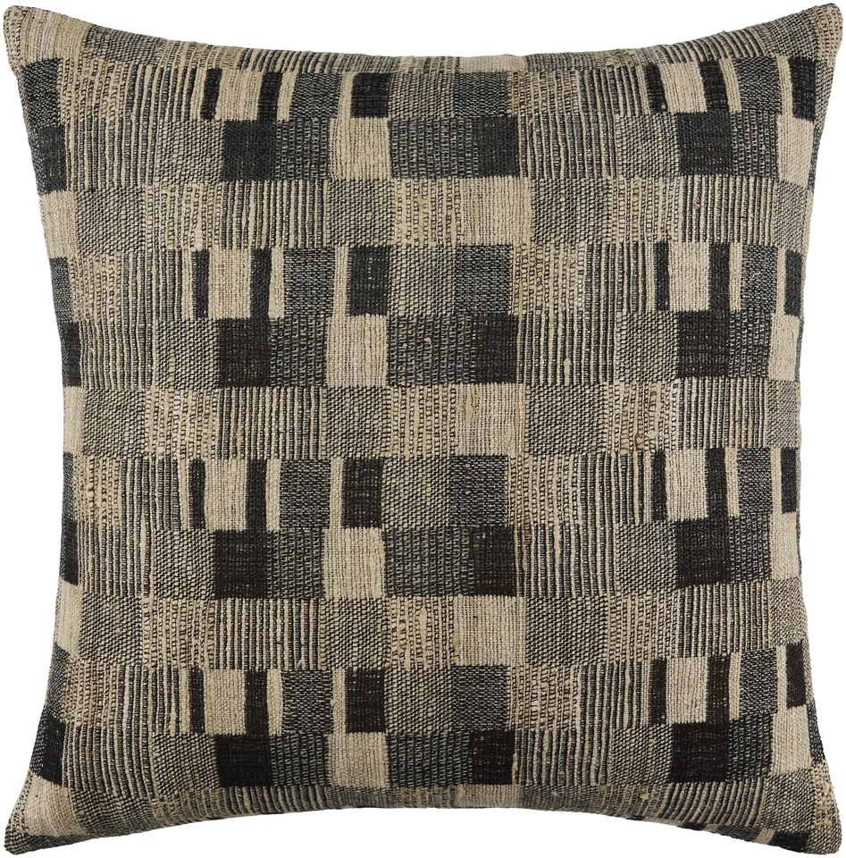 Marzano MZN-003 18"L x 18"W Pillow Cover