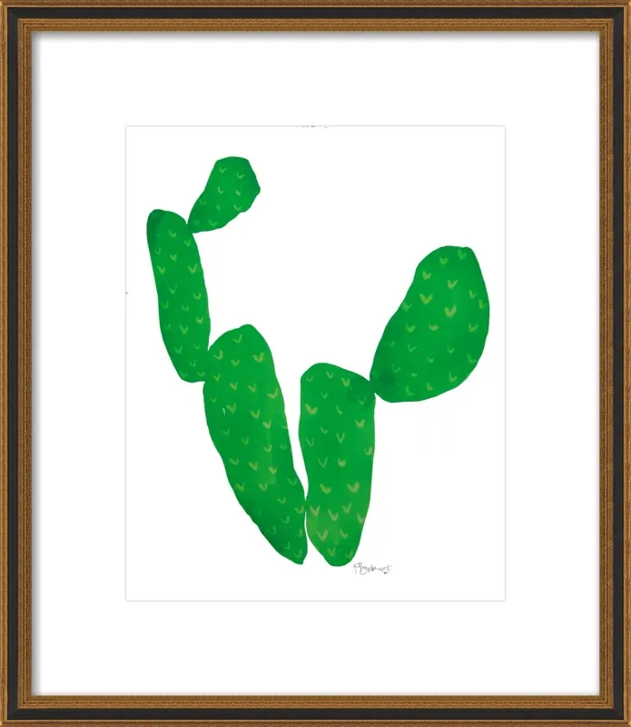 Green Cacti by Kate Roebuck for Artfully Walls