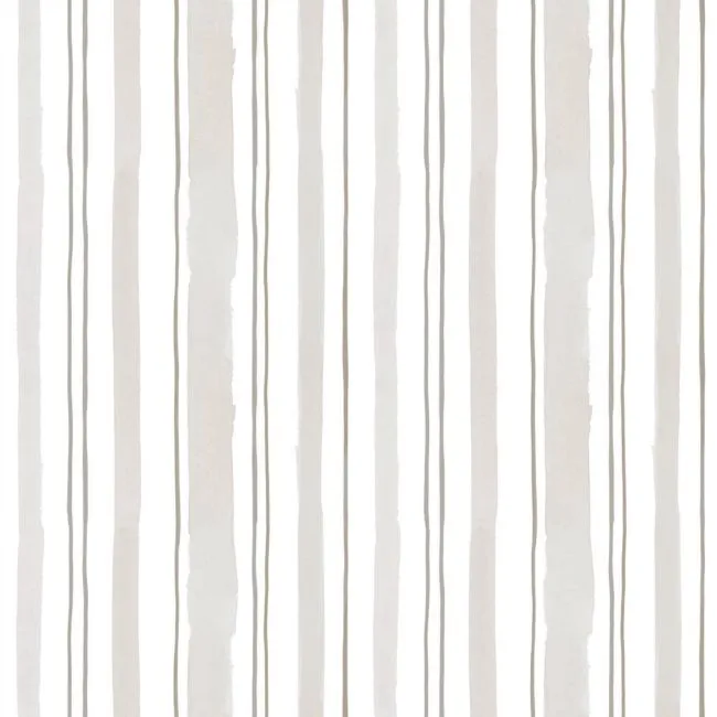 Chasing Paper Neutral Stripes Peel and Stick Wallpaper 2'x8'
