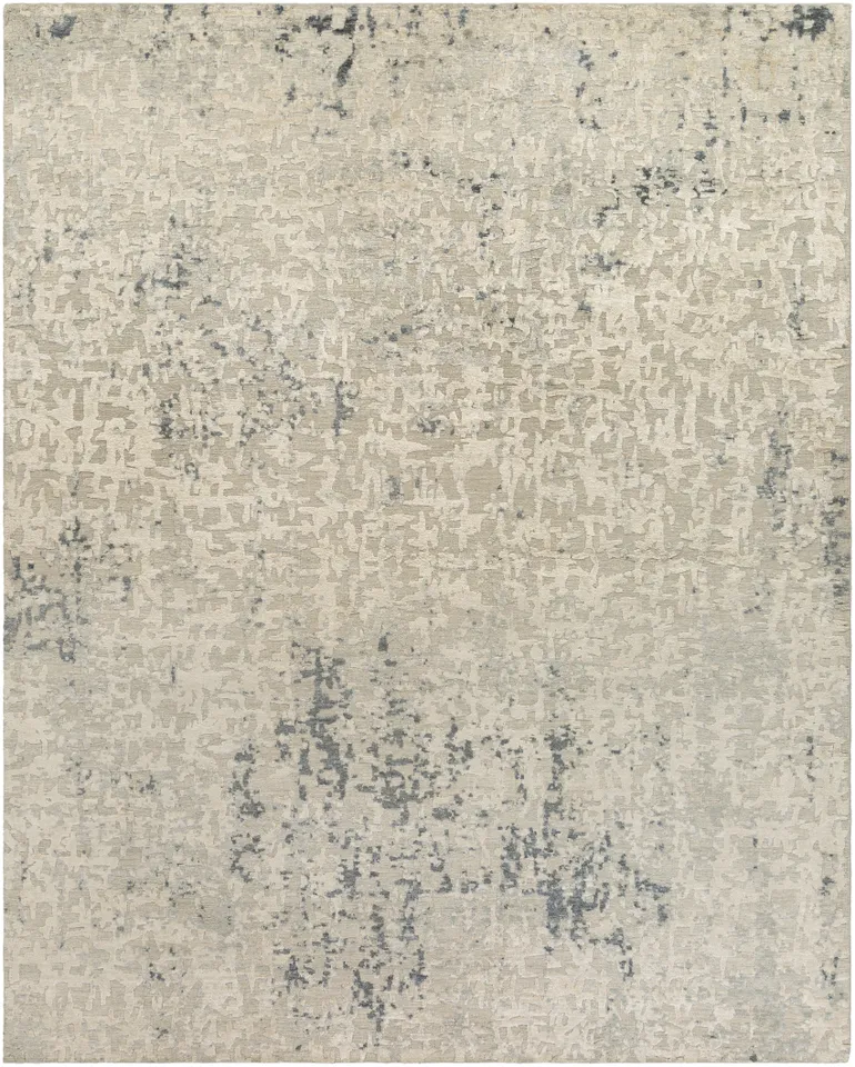 Resham Beige Indoor 4' x 6' Handmade Rug