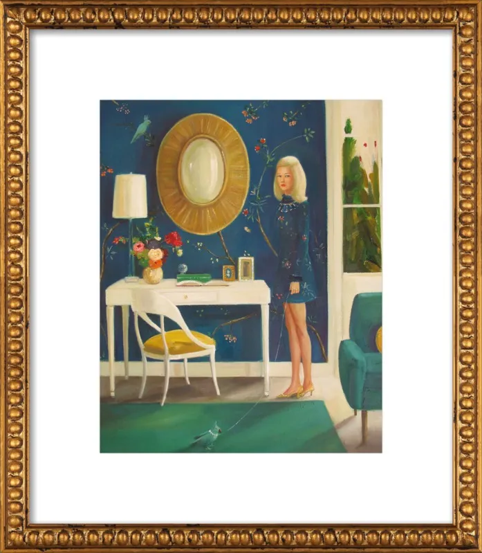 The Invisible Nature of Tansy Fairchild by Janet Hill for Artfully Walls