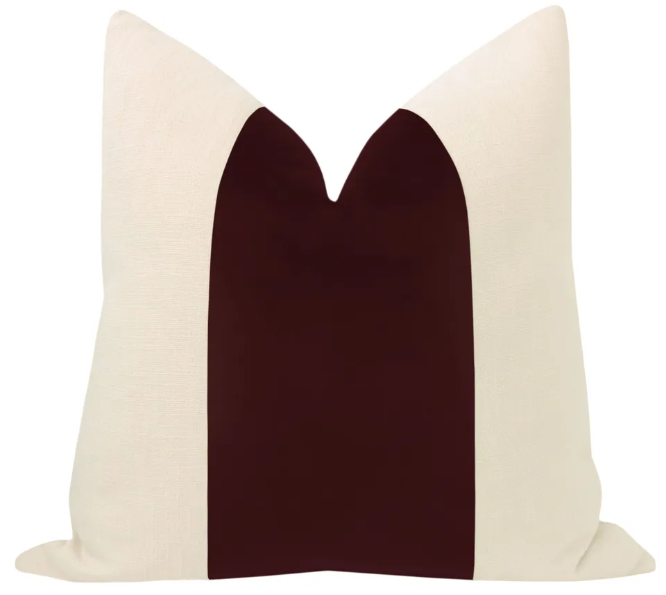 PANEL :: SIGNATURE VELVET // MERLOT - 15" X 22"